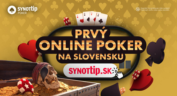 Zahrajte si prvý online poker na Slovensku