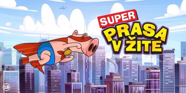 Super prasa v žite e-žreb