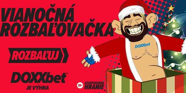 Doxxbet Vianočná rozbaľovačka – bonusy a free spiny