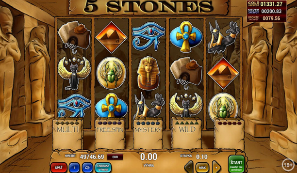 Online casino automat 5 Stones